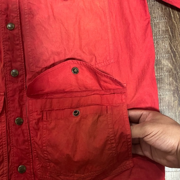 Ralph Lauren Double RL Men's Scarlet Shirt Jacket - Picture 6 of 11